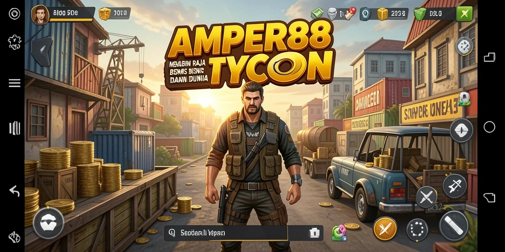 Gameplay seru dan strategi bisnis yang menantang di AMPER88.