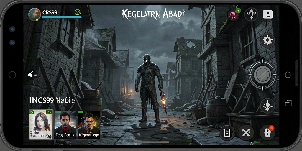 Gambaran gameplay menegangkan dan menakutkan dari CRS99.
