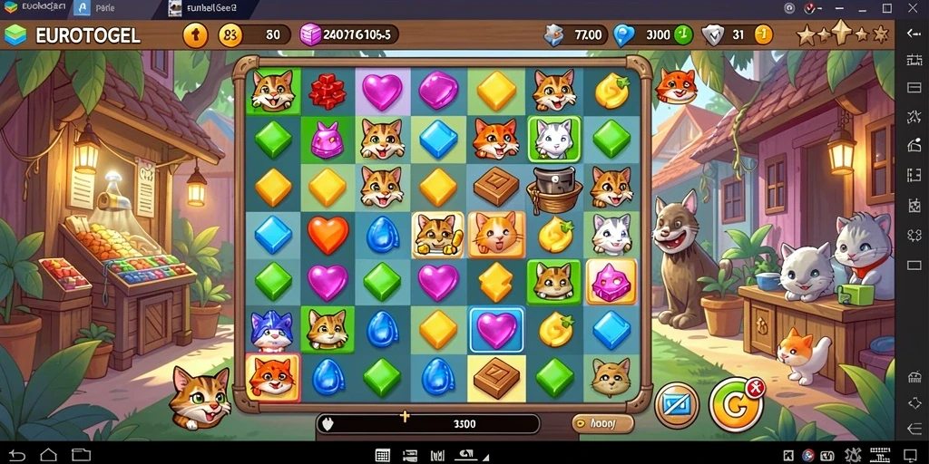 Tampilan gameplay seru EUROTOGEL yang menantang dan mengasyikkan.