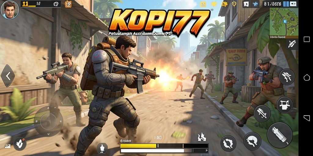 Tampilan menarik dari permainan TPS KOPI77 dengan gameplay yang seru.