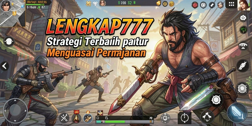 Tampilan gameplay LENGKAP777 yang mendebarkan dan penuh strategi.