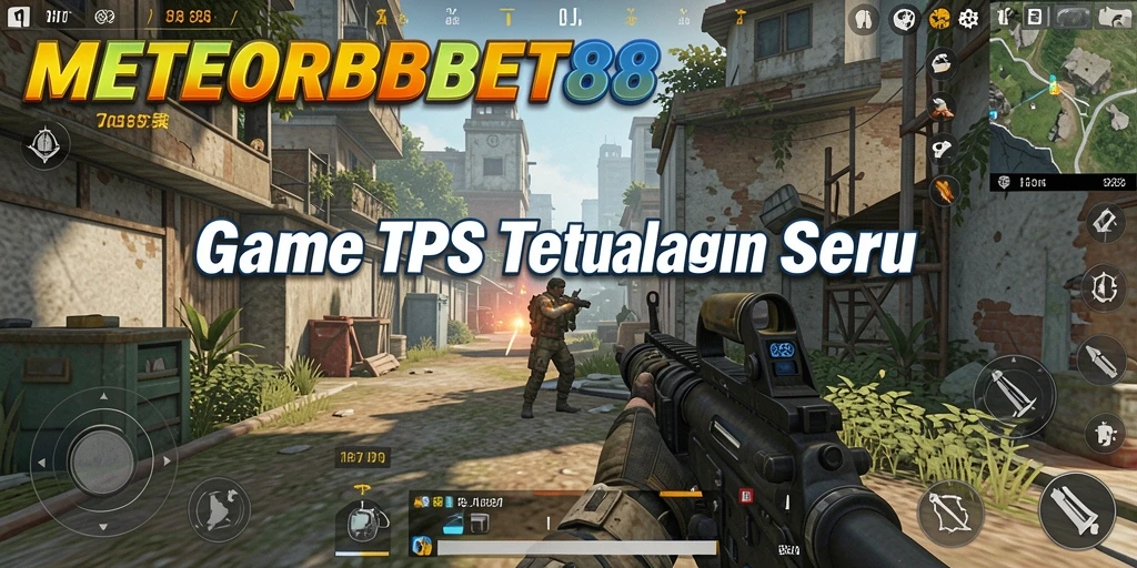 Tampilan gameplay seru dari METEORBET88 dengan aksi TPS yang intens.