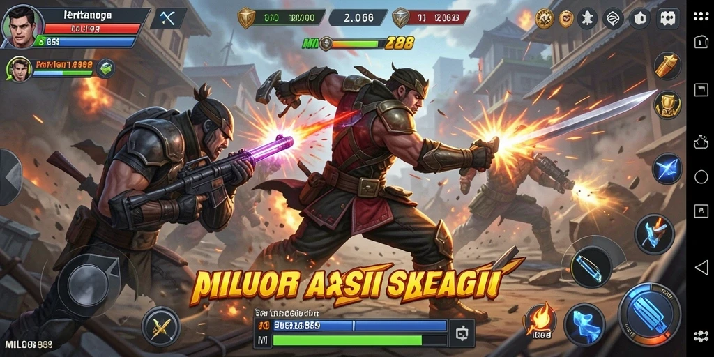 Gameplay intens di MILO88 dengan pertarungan yang seru.