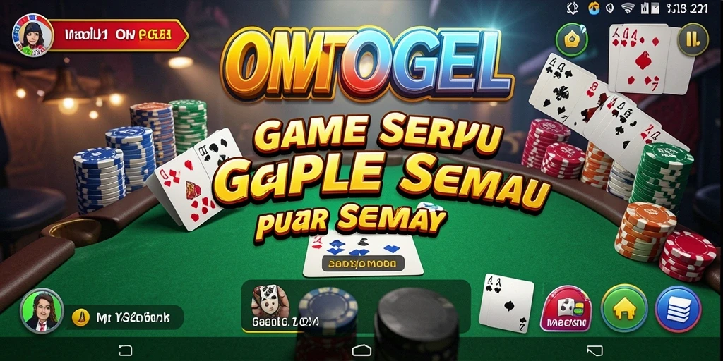 Tampilan menarik saat bermain Gaple di OMUTOGEL.