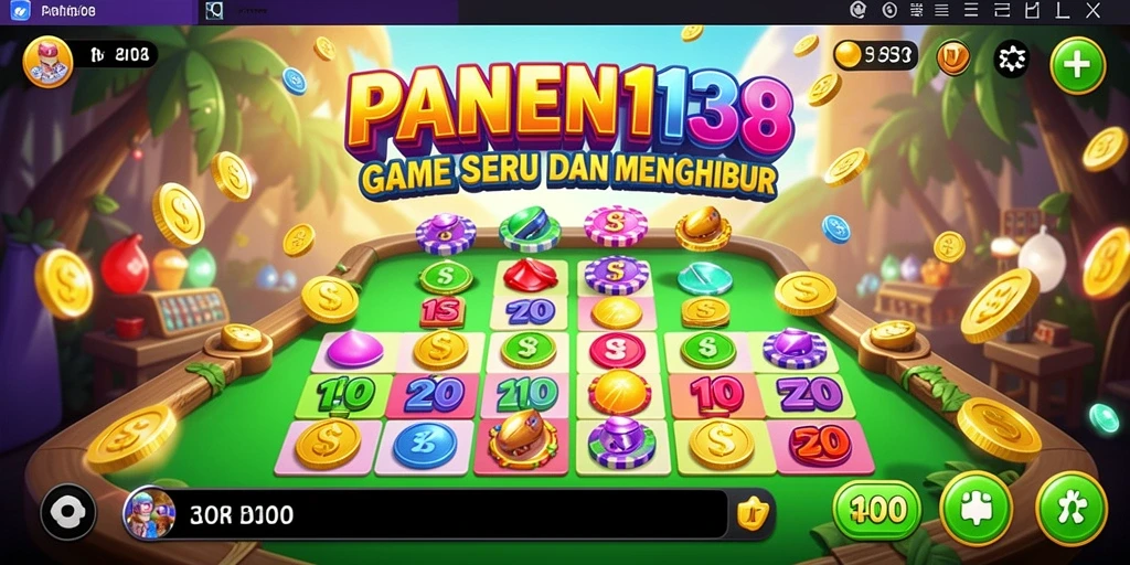 Tangkapan layar dari permainan Bingo yang seru di PANEN138.