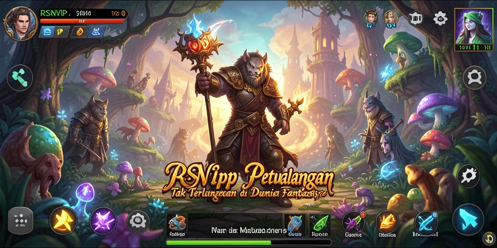 Tampilan gameplay seru dan menegangkan dari RSNVIP.