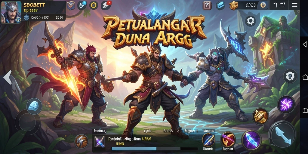 Tampilan menakjubkan dari petualangan ARPG di SBOBET.