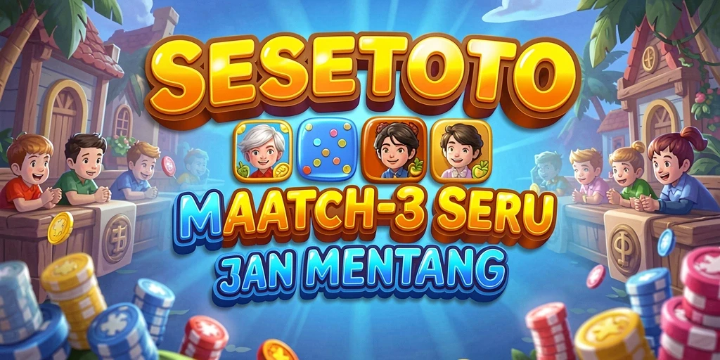 Screenshot menunjukkan gameplay seru dan mengasyikkan di SESETOTO.