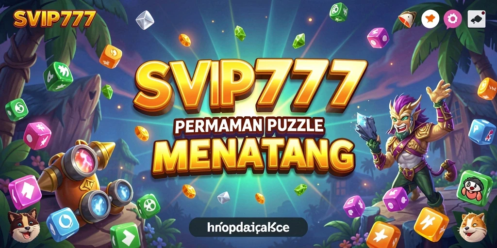 Tampilan menarik SVIP777 saat gameplay Puzzle berlangsung.