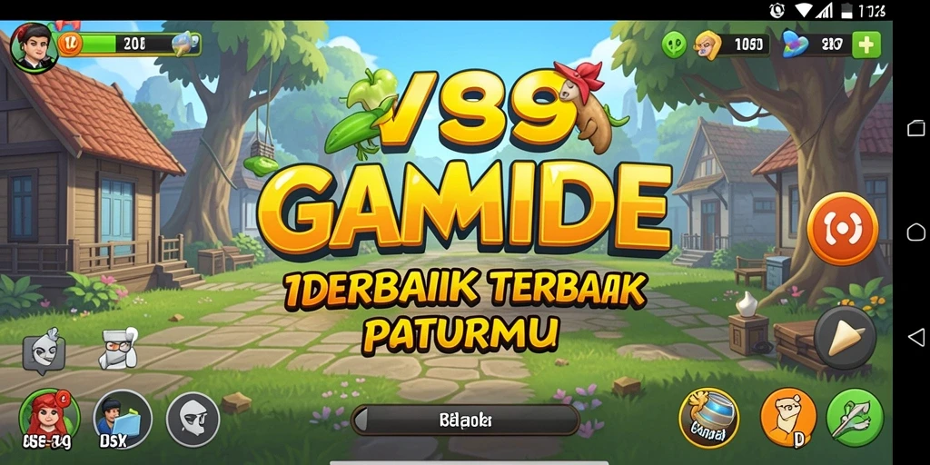 Tampilan gameplay V89 yang menggugah semangat bermain Idle.